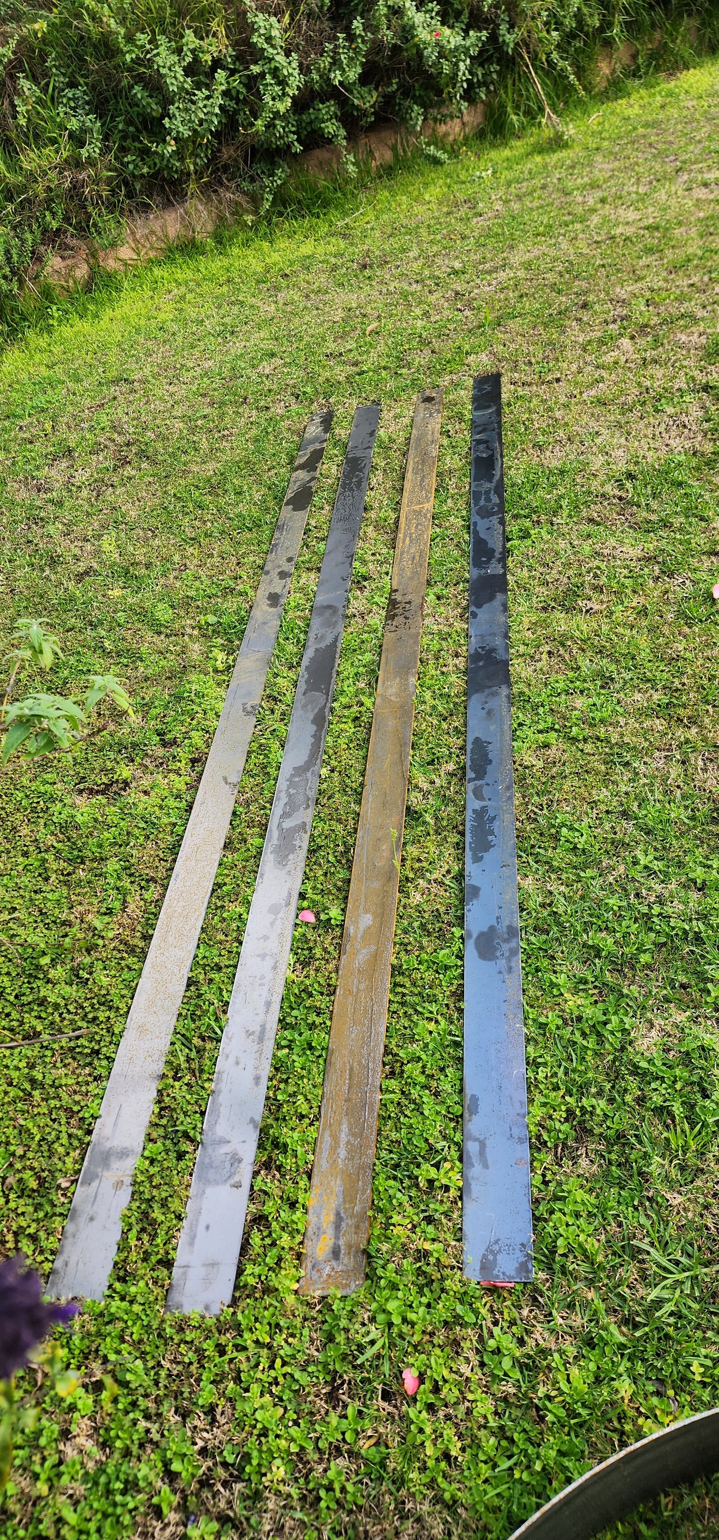 3mm Corten Retaining Steel