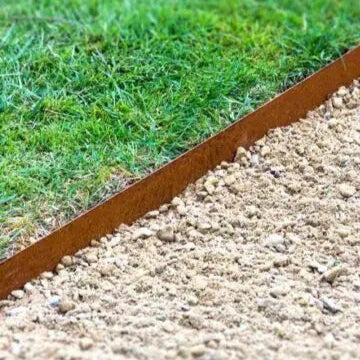 1.6mm Corten Steel Garden Edging (2.4m lengths)