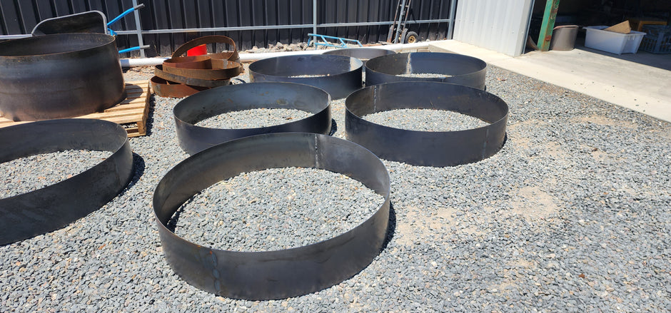 Tree Rings & Garden Beds – Corten & Galvanised Steel – SA Steel Yard