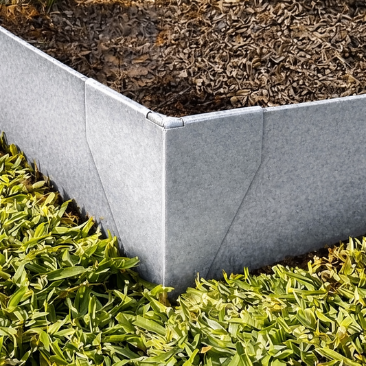 Corner Joiners Galvanised Steel  (suitable for 1.6mm Galvanised Edging)